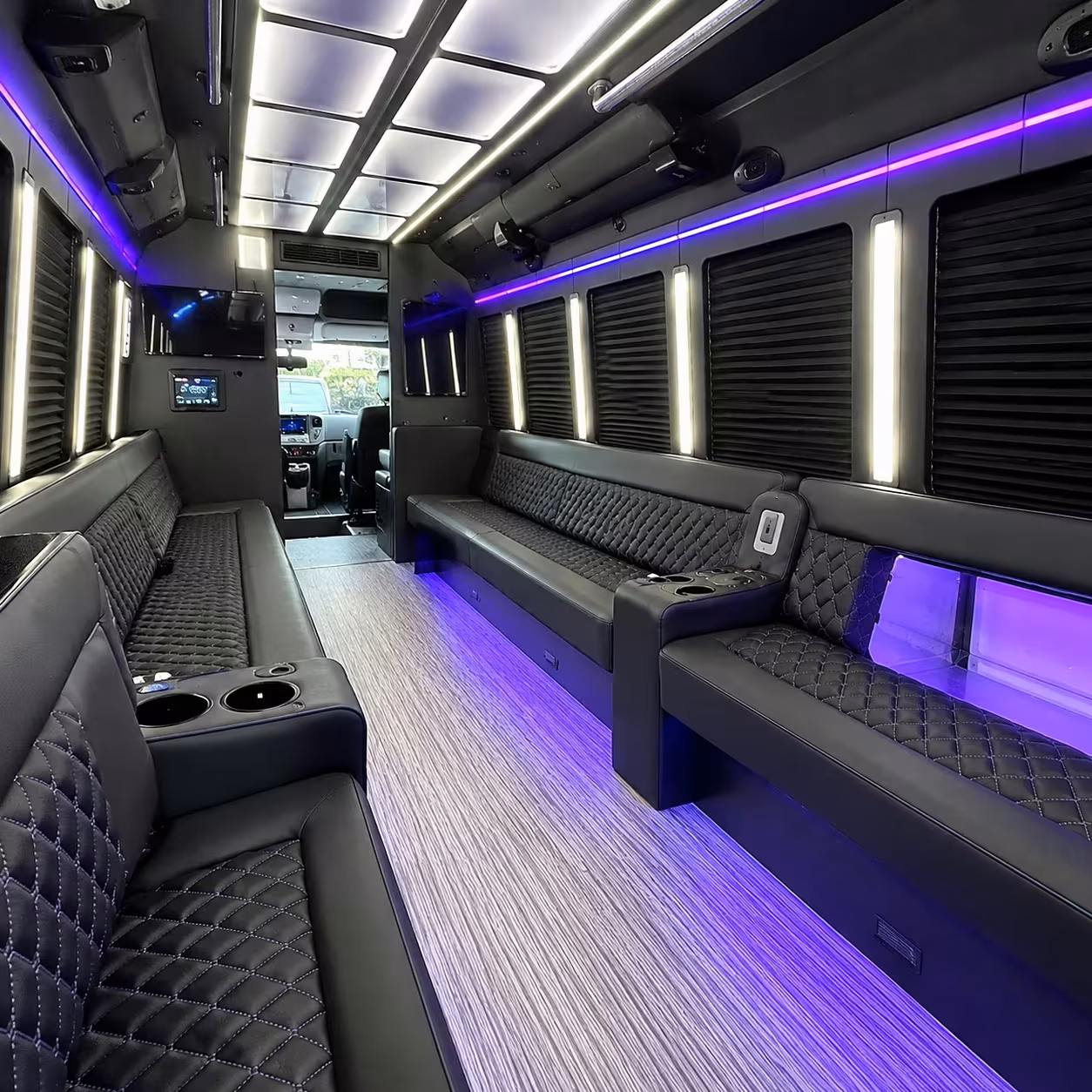 party bus interior
